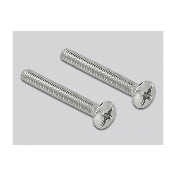 Pokrovna ploča za kabele DELOCK 66492 (146 x 86 mm, s četkicama, bijela)-3