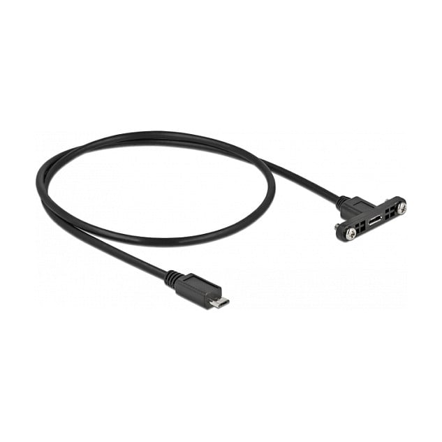 USB kabel za ugradnju DELOCK 85108 (Micro-B Ž na Micro-B M, 0.5m)