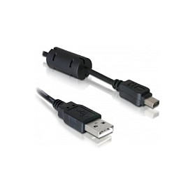 Delock kabel za fotoaparat, USB-A na Olympus 12-pinski, 1m