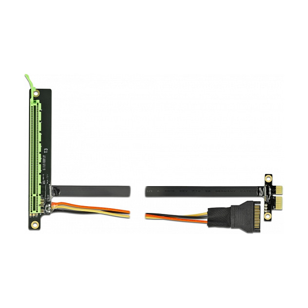 PCIe Riser kartica DELOCK x1 na x16 s fleksibilnim kabelom 80 cm
