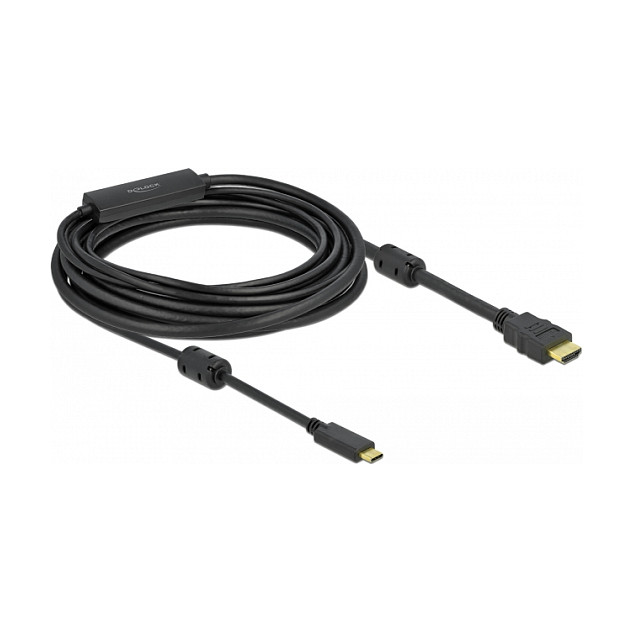 DELOCK Aktivni USB-C na HDMI kabel 85973 (4K 60Hz, DP Alt Mode, 7m)-0
