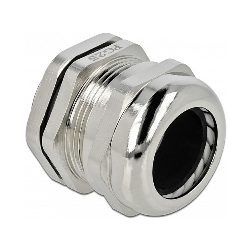 Uvodnica za kabel DELOCK PG25 Metalna (IP68, za kabele 16-21 mm)
