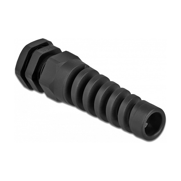 Uvodnica za kabel DELOCK PG11 (IP68, za kabel 5-10 mm, s rasterećenjem natezanja) crna-0