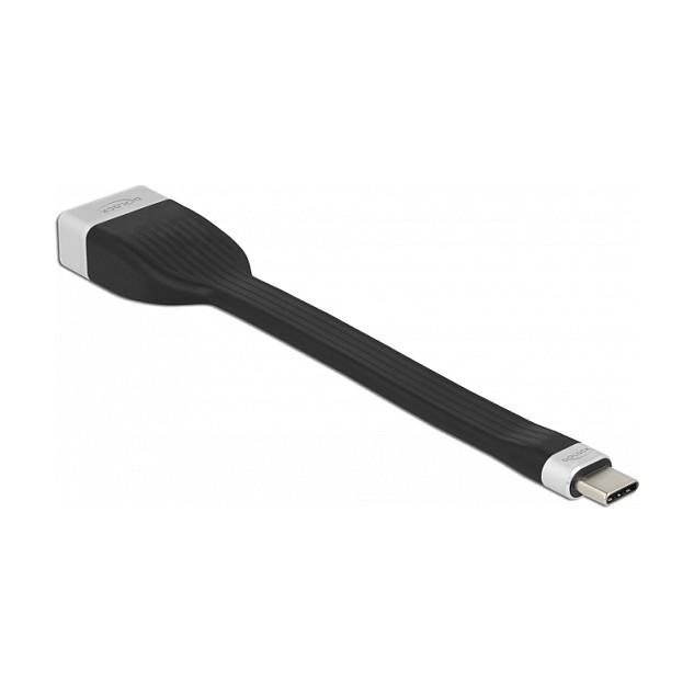 Delock FPC plosnati kabel 86731 USB-C na DisplayPort (DP Alt Mode) 4K 60 Hz 13.5 cm-0