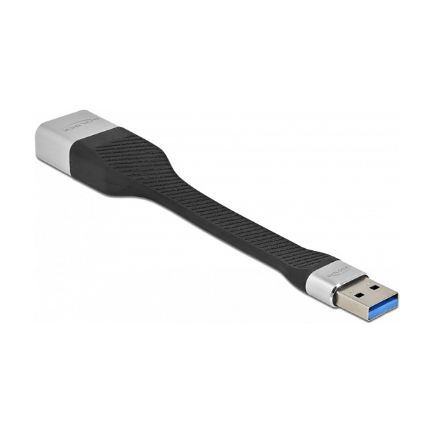 Delock USB-A 3.2 na Gigabit LAN mrežni adapter (FPC kabel, 1000 Mbps, 13 cm)-1