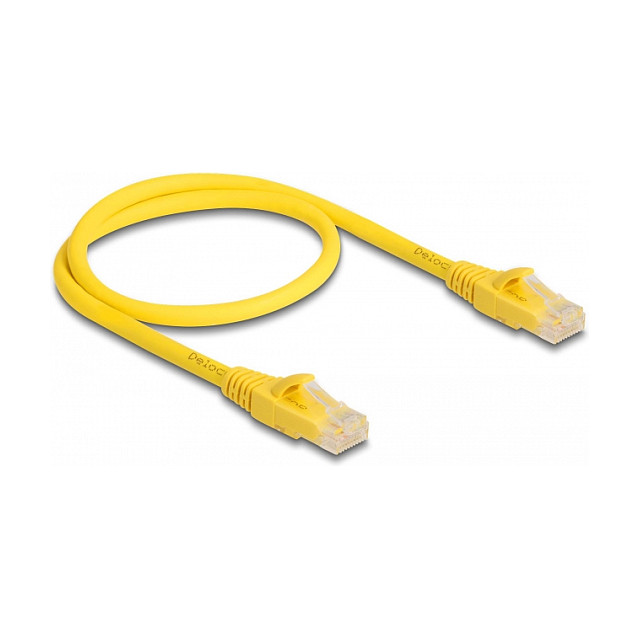 Mrežni kabel DELOCK RJ45 Cat.6A U/UTP Fast Tracing (0.5 m, LSZH)