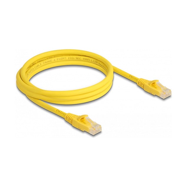 Mrežni kabel DELOCK RJ45 Cat.6A U/UTP Fast Tracing (2 m, LED indikator)