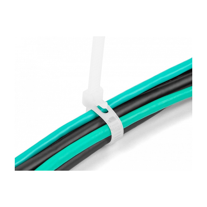 Višekratne vezice za kabele DELOCK (200 x 4.8 mm, 100 kom, bijele)-3