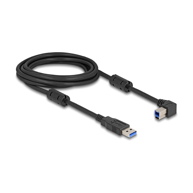 USB Kabel DELOCK 81102 USB-A na USB-B 90° lijevo (5 Gbps, 3 m)