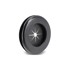 Uvodnica za kabele DELOCK 67331 (okrugla, Ø 40 mm, gumena, crna)-0