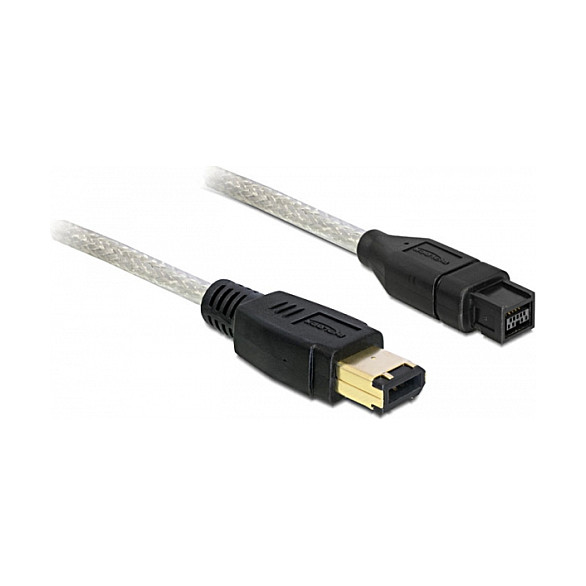 FireWire kabel DELOCK 82597 (9-pinski na 6-pinski, 3 m, FireWire 800/400)