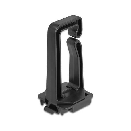 Nosač kabela DELOCK 90769 (70 x 24 mm, za 35 mm DIN šinu) crni-0