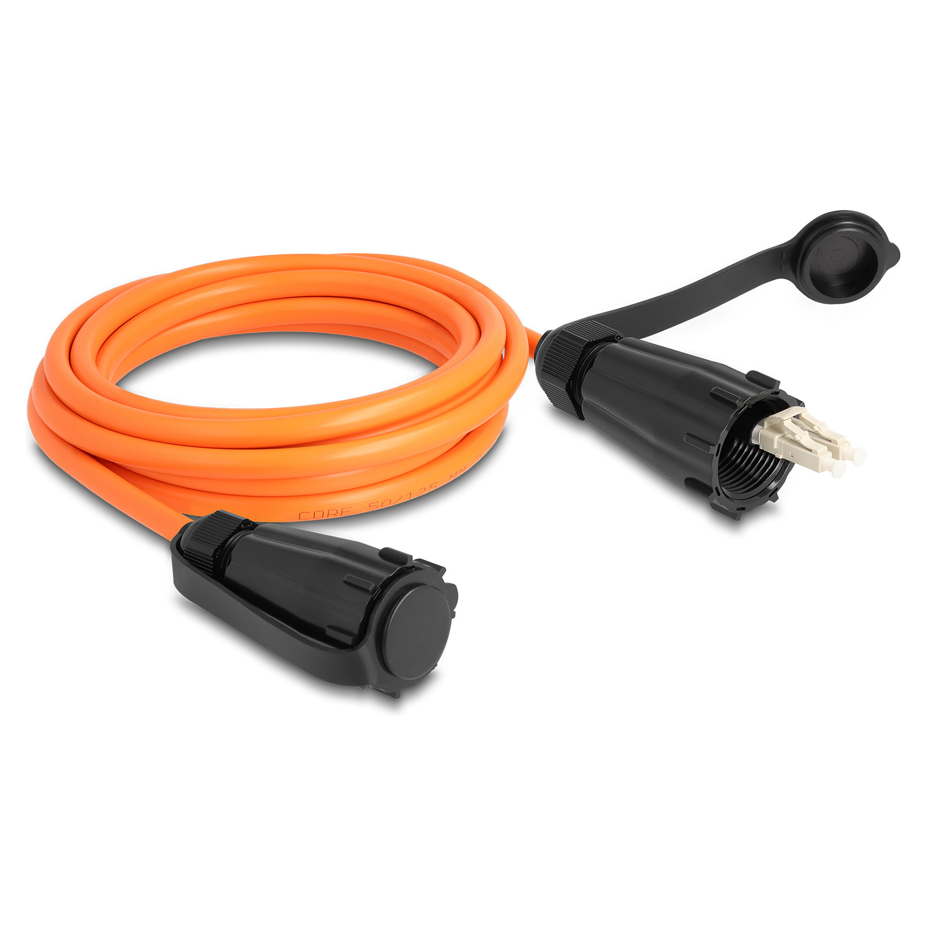 Optički kabel DELOCK LC Duplex na LC Duplex (Multimode OM2, IP68, 3 m)-1