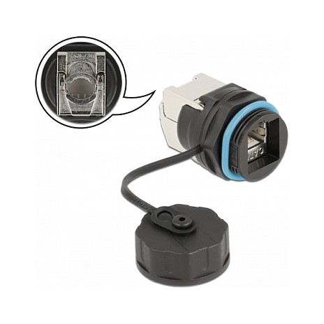 Spojnica za mrežni kabel DELOCK 86699 (RJ45, Cat.6A, LSA, IP68 vodootporna)