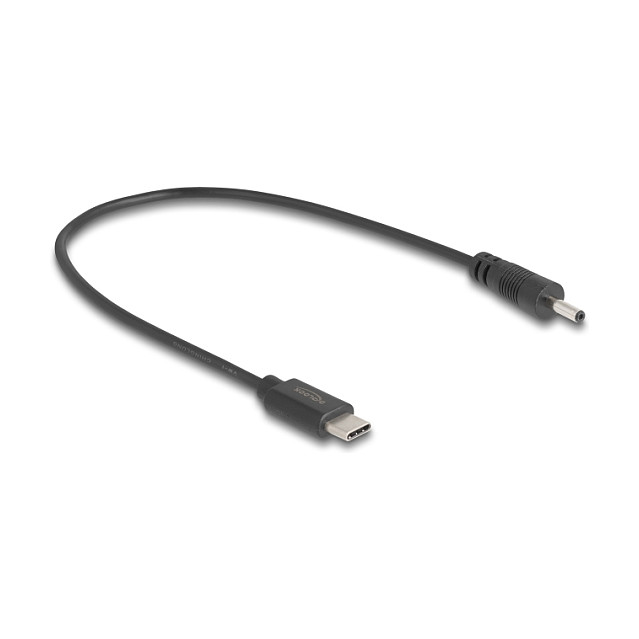 USB-C strujni kabel DELOCK 85403 (USB-C na DC 3.0 x 1.1 mm, 27 cm, 5V / 3A)-1