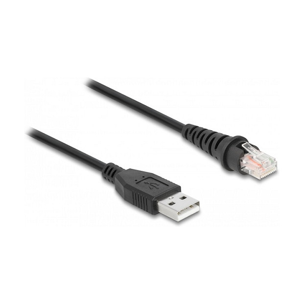 Kabel DELOCK RJ50 na USB-A za barkod skener (1.5 m, FTDI čipset)-0