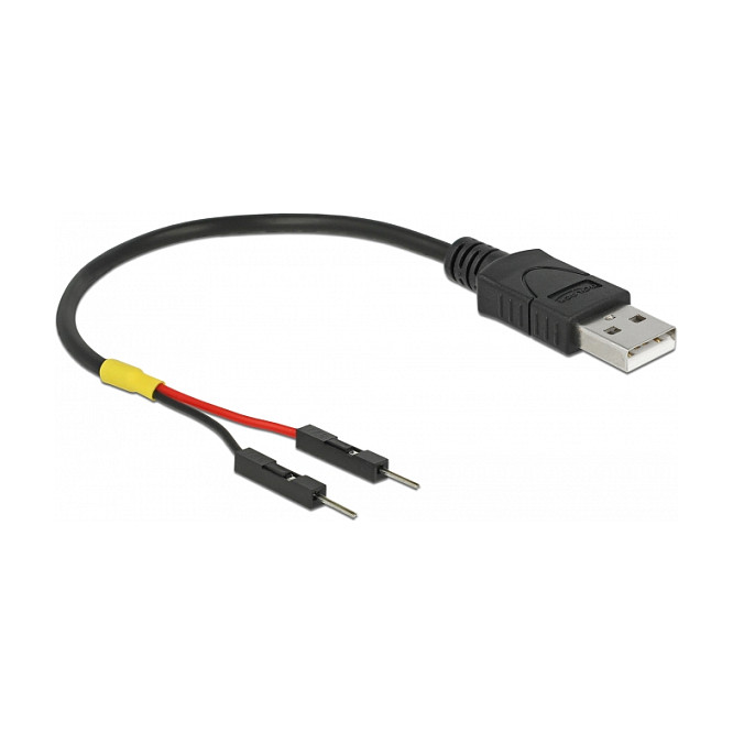 USB kabel za napajanje DELOCK USB-A na 2 x 2-pinski konektor (10 cm, 5V)