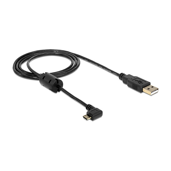 USB kabel DELOCK USB-A na micro-B (270° kutni konektor, 1 m)