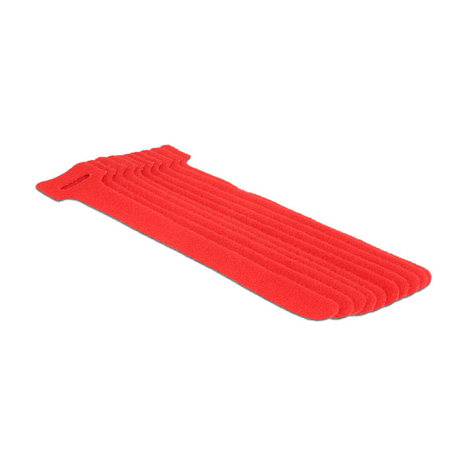 Velcro vezice za kabele DELOCK, 150 x 12 mm, 10 komada, crvene-1