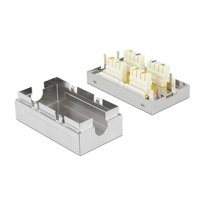 Mrežna spojnica DELOCK Cat.6 LSA STP (86419)-1
