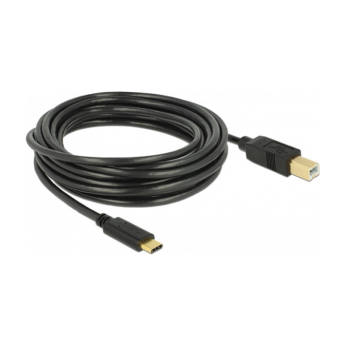 USB kabel DELOCK Type-C na Type-B 2.0 (4 m, 480 Mbps)