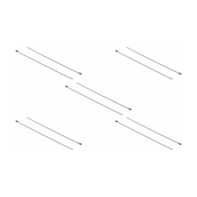 Delock Inox vezice za kabele 500 x 4.6 mm 10 komada (vlačna čvrstoća 80 kg)-0