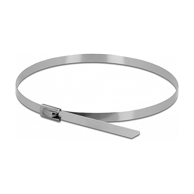 Delock Inox vezice za kabele 500 x 4.6 mm 10 komada (vlačna čvrstoća 80 kg)-1