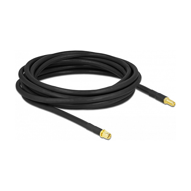 Antenski kabel DELOCK SMA (M) na SMA (Ž) LMR/CFD300 5m (Low Loss)-0