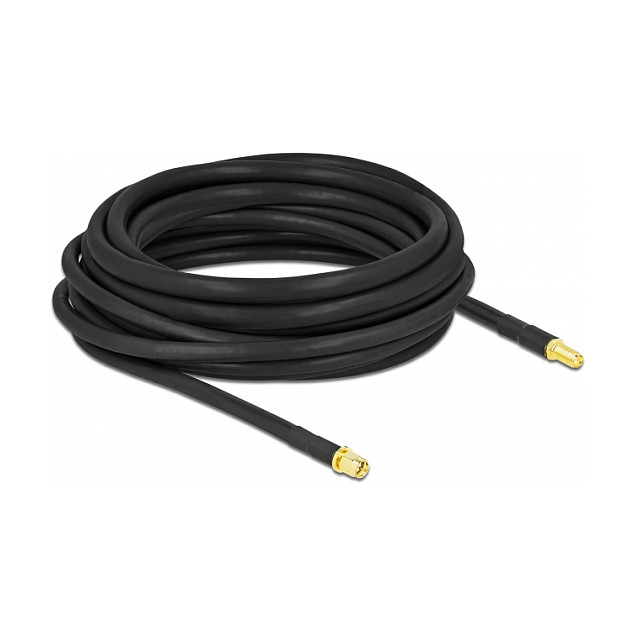 Antenski kabel DELOCK 90467 (SMA muški > SMA ženski, LMR/CFD300, 7.5m, niski gubici)-0