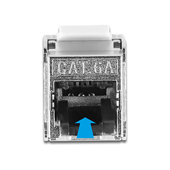 Mrežni kabel DELOCK 87025 (RJ45 na Keystone, Cat.6A, 50 cm) crni-2