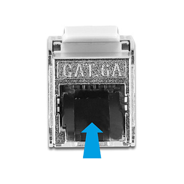 Mrežni kabel DELOCK Cat.6A S/FTP (RJ45 na Keystone, 5m, LSZH) crni-2