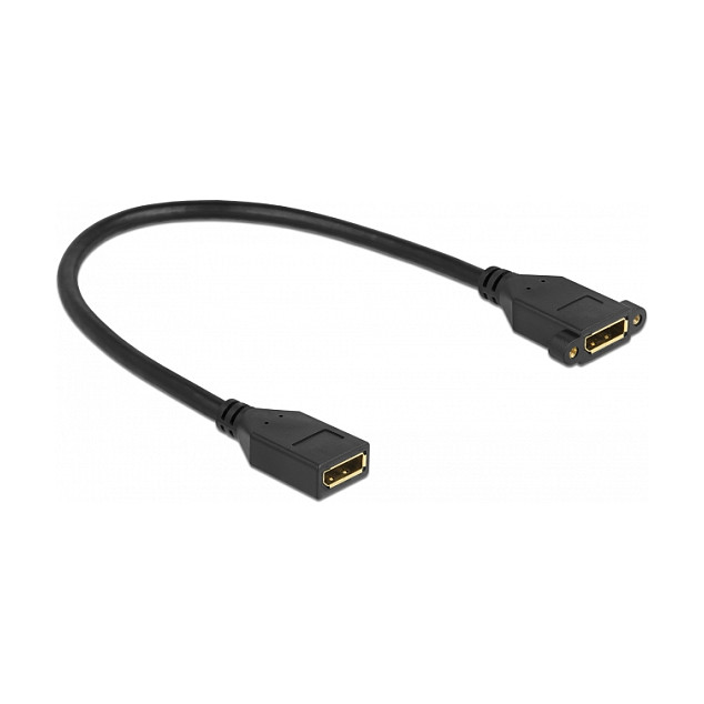Delock DisplayPort 1.2 produžni kabel (Ž/Ž) za ugradnju, 4K 60Hz, 30 cm (87099)-0