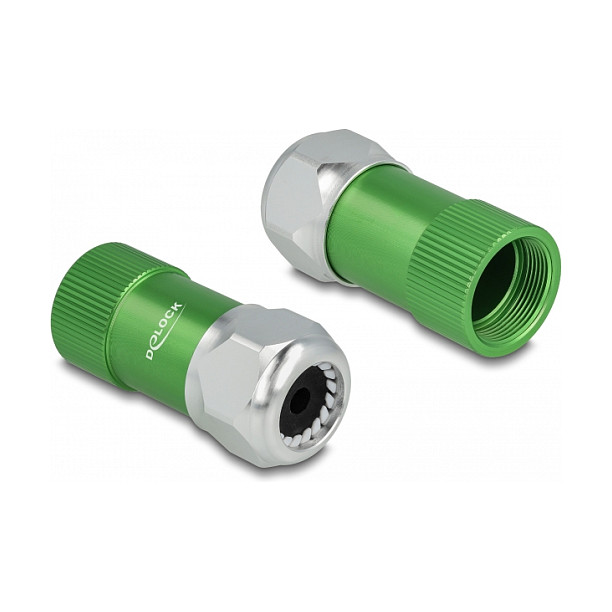 Uvodnica za kabel DELOCK M12 x 1.5 (za kabel 4.5-6.4 mm, IP67, aluminij, sa zaštitom od savijanja)