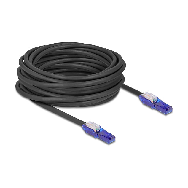 Mrežni kabel DELOCK RJ45 Cat.6 UTP 10m (180° kutni konektori)