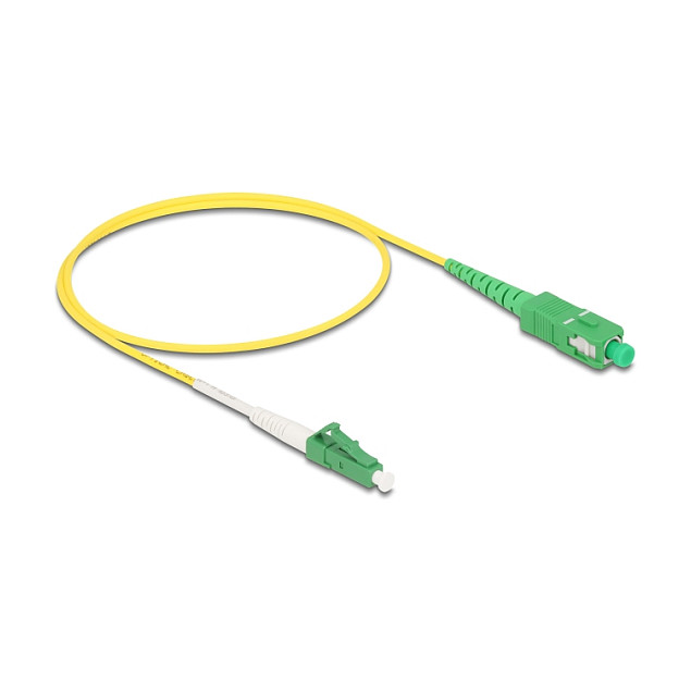 Optički kabel DELOCK LC-APC na SC-APC Simplex Singlemode OS2 0.5m