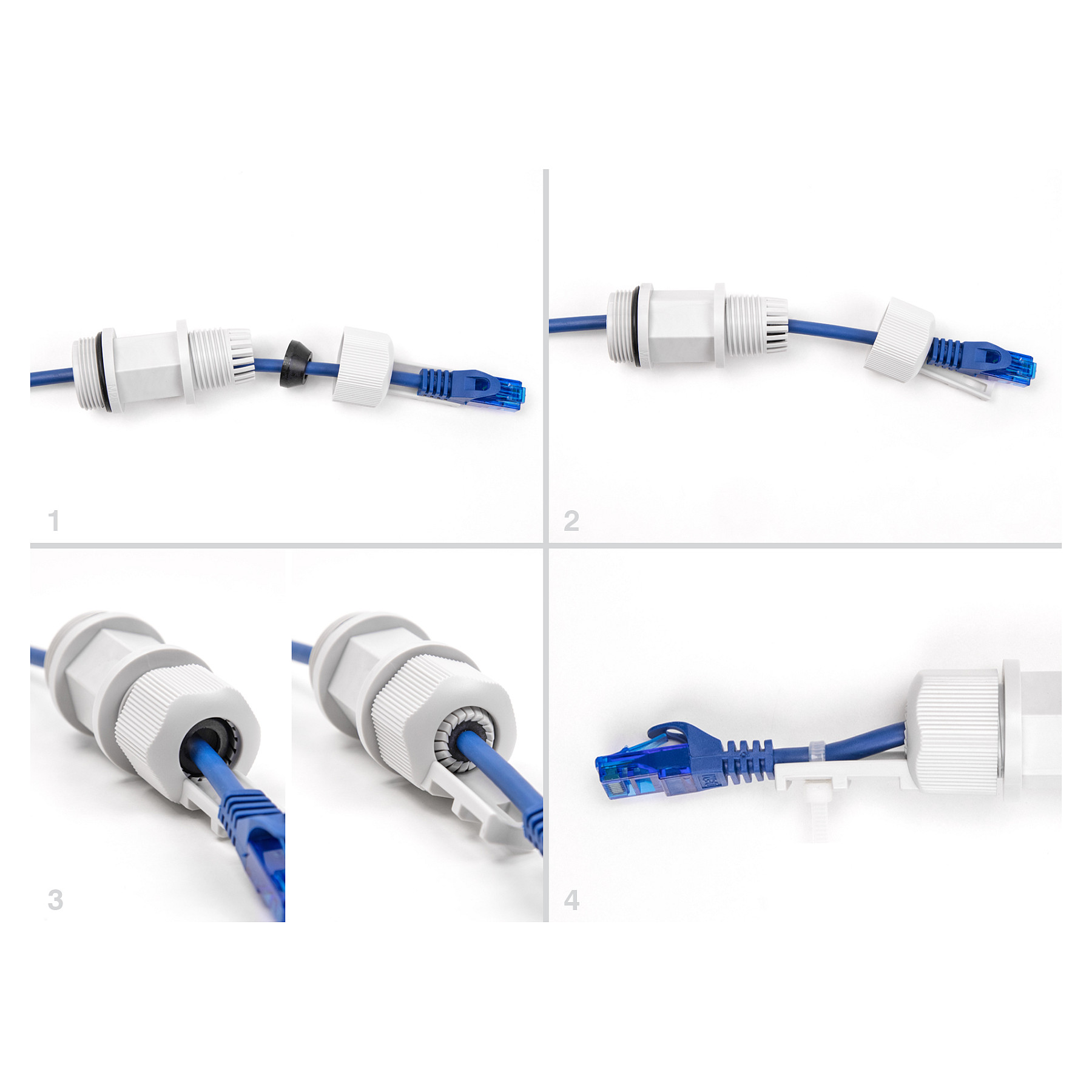 Uvodnica za kabel DELOCK M28 s nosačem za vezicu (IP68, 13-18 mm) siva-3
