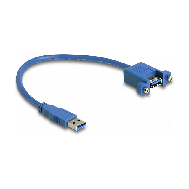 USB kabel za ugradnju DELOCK 86994 (USB-A M na USB-A Ž, 5 Gbps, 25 cm)