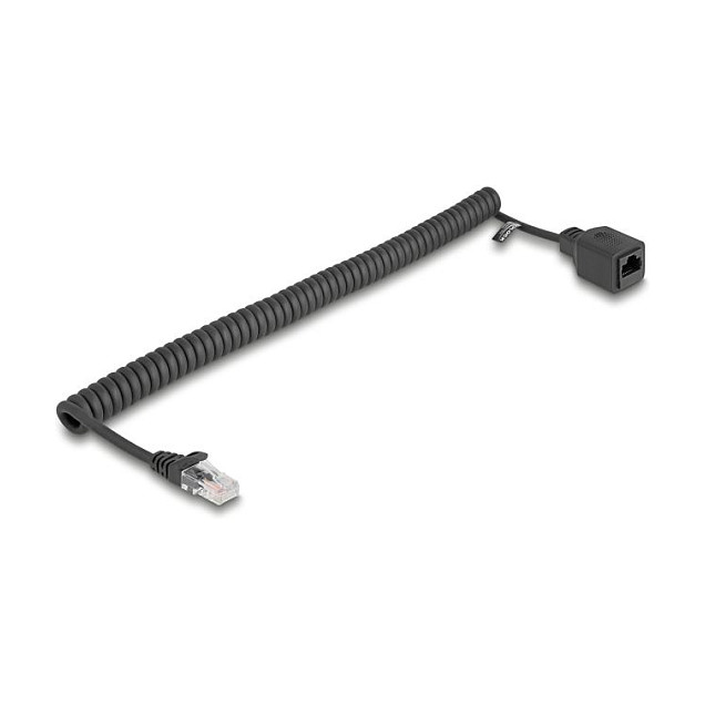 Mrežni kabel DELOCK RJ45 Spiralni Produžni Cat.5e UTP (0.5 do 1 m)-0