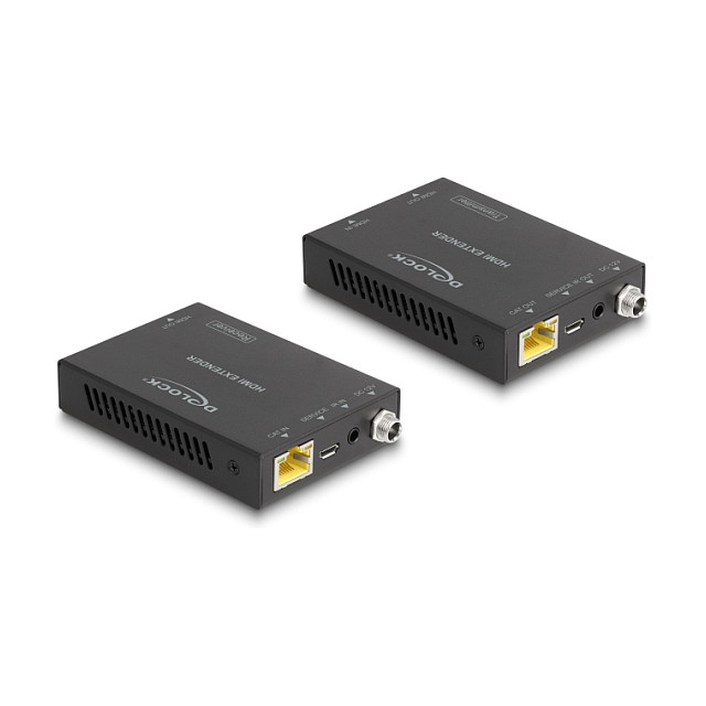 HDMI Extender DELOCK 65955 Set (4K 60Hz, do 50m, HDR, PoC)-1