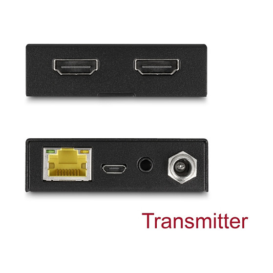 HDMI Extender DELOCK 65955 Set (4K 60Hz, do 50m, HDR, PoC)-2