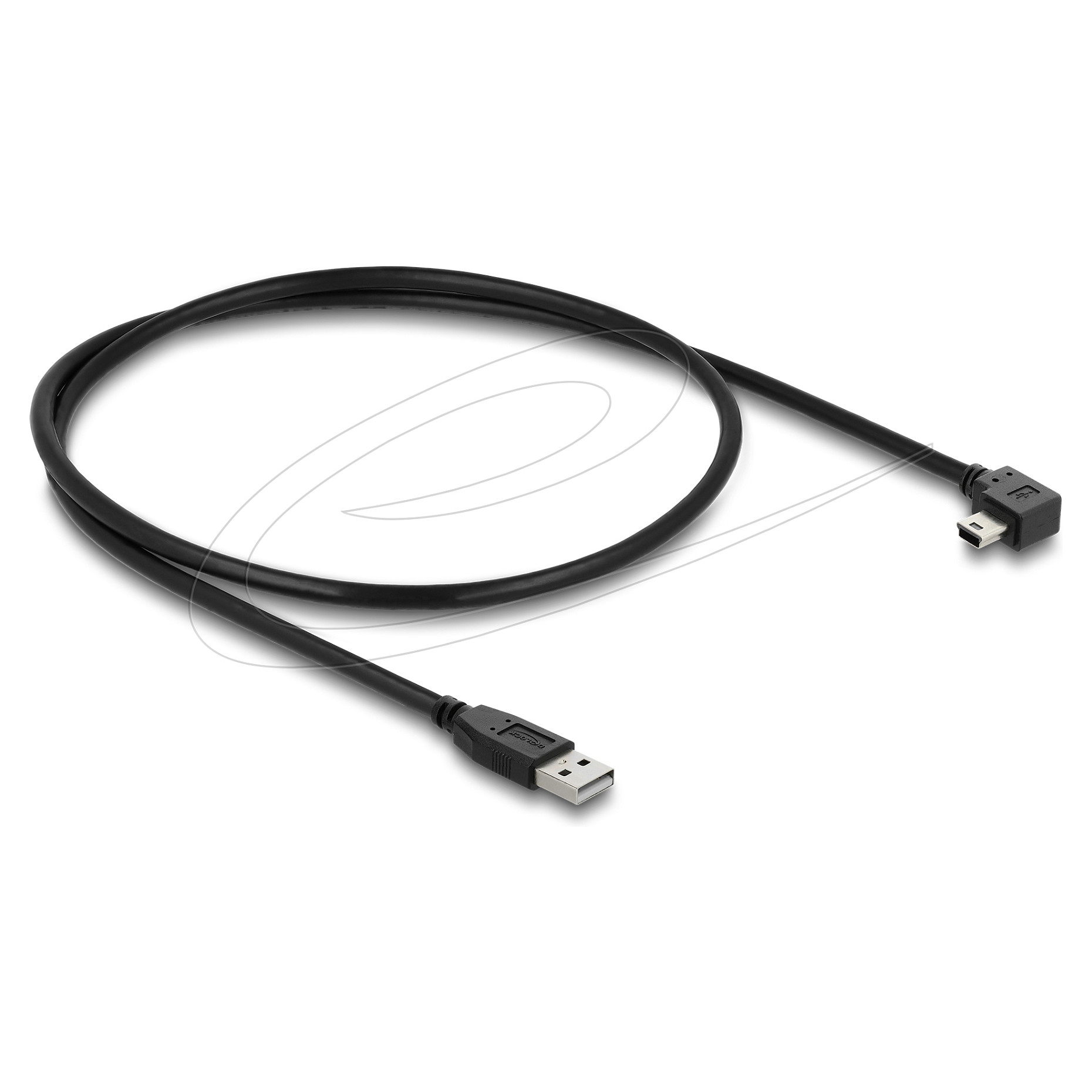 USB kabel DELOCK USB-A 2.0 na Mini-B (desni kut, 0.5 m)
