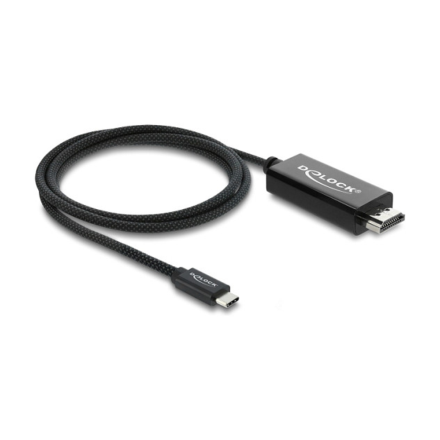 USB-C na HDMI kabel DELOCK 81703 (4K 60Hz, DP Alt Mode, 1 m)-0
