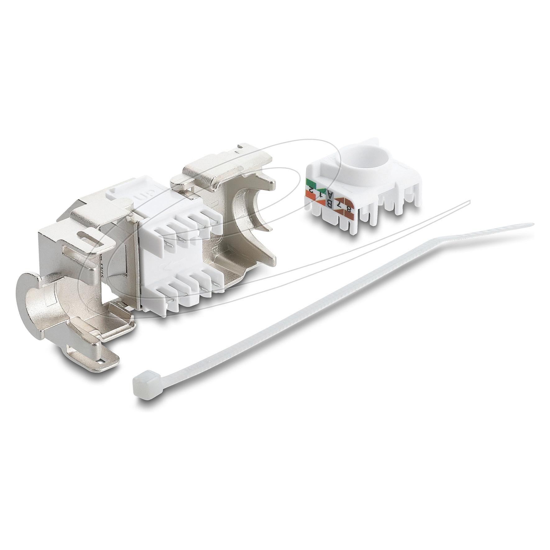 Keystone modul DELOCK 86278 (RJ45 na LSA, Cat.6A, oklopljen, bez alata)-2