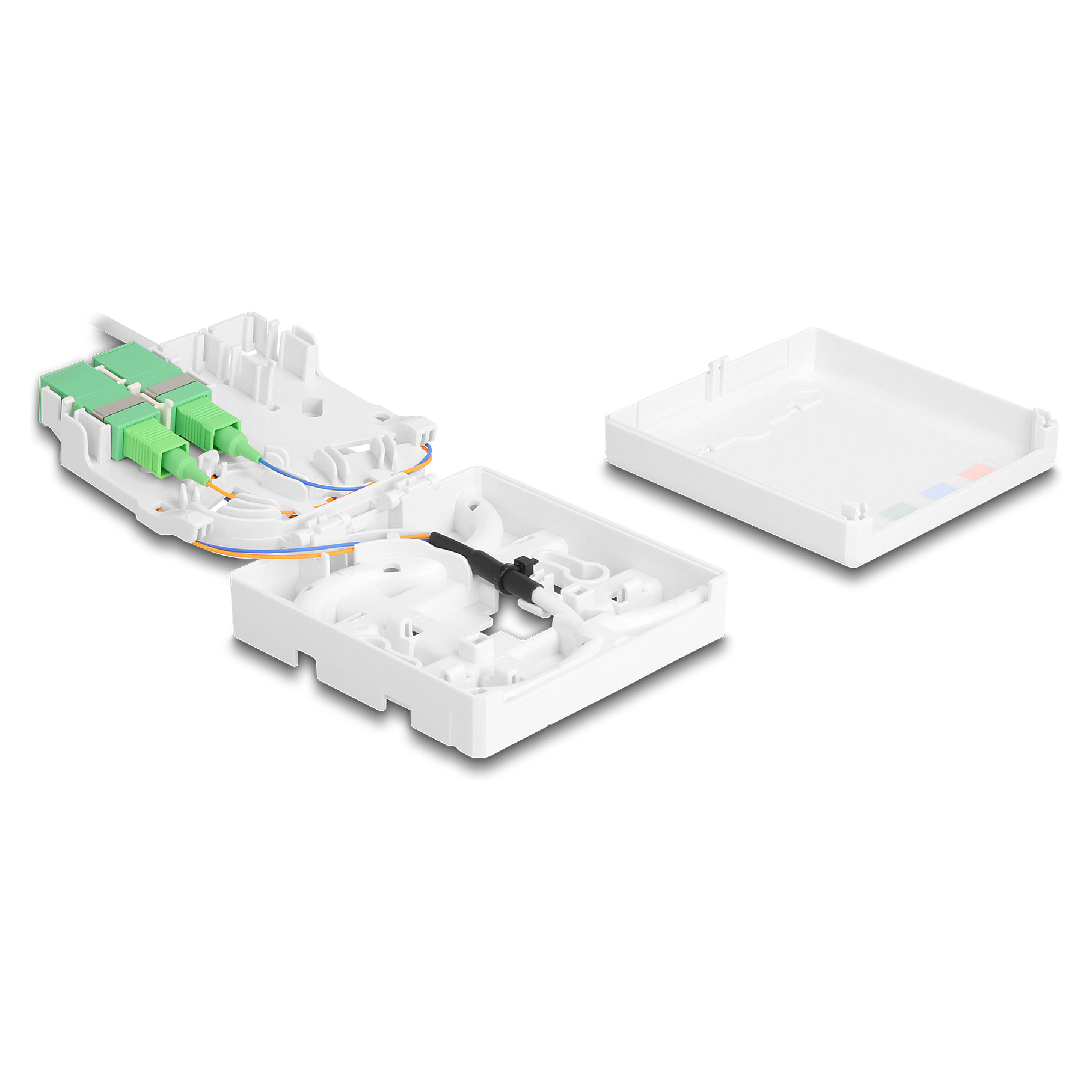 Set za optičku instalaciju DELOCK 85932 (2 x SC/APC Simplex, 20m OS2 kabel)-5