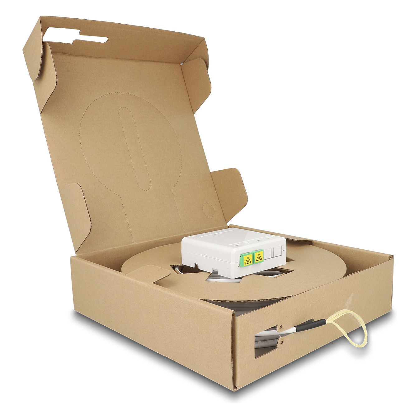 Set za optičku instalaciju DELOCK 85932 (2 x SC/APC Simplex, 20m OS2 kabel)-6