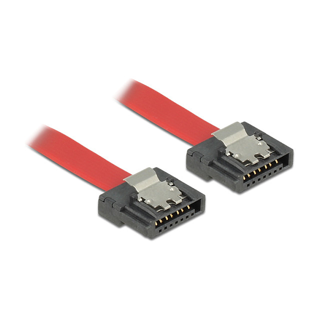 SATA kabel DELOCK 83835 (50 cm, 6 Gb/s, FLEXI, crveni)-0