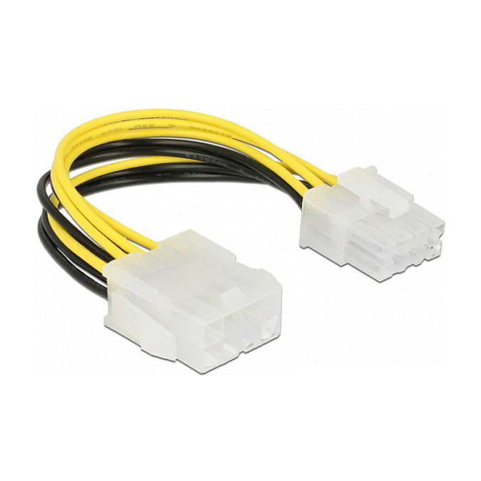 Produžni kabel za napajanje DELOCK 8-pinski EPS (M > Ž) 15 cm