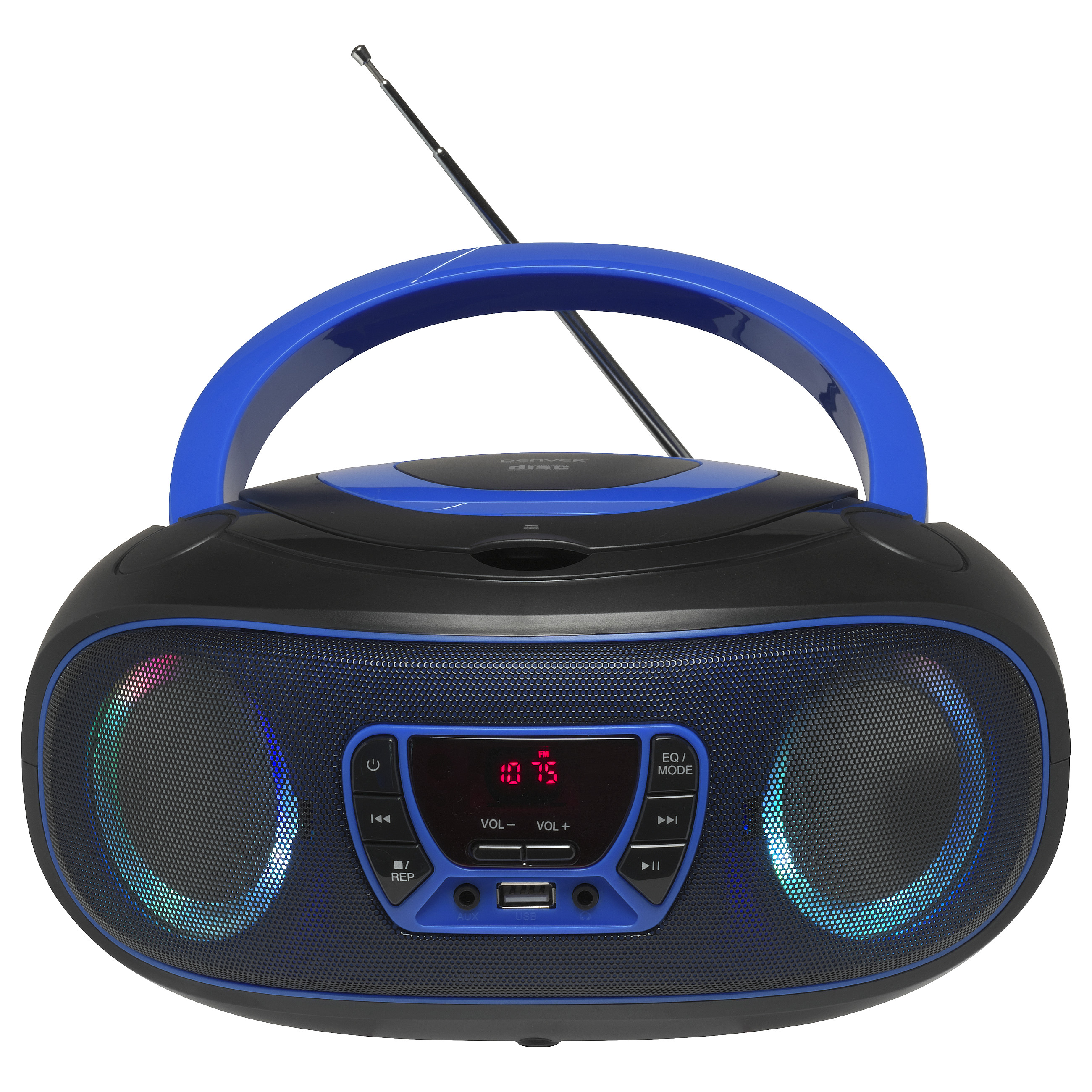 Prijenosni CD radio DENVER TCL-212BT (Bluetooth, FM radio, CD player, AUX) Plavi-0