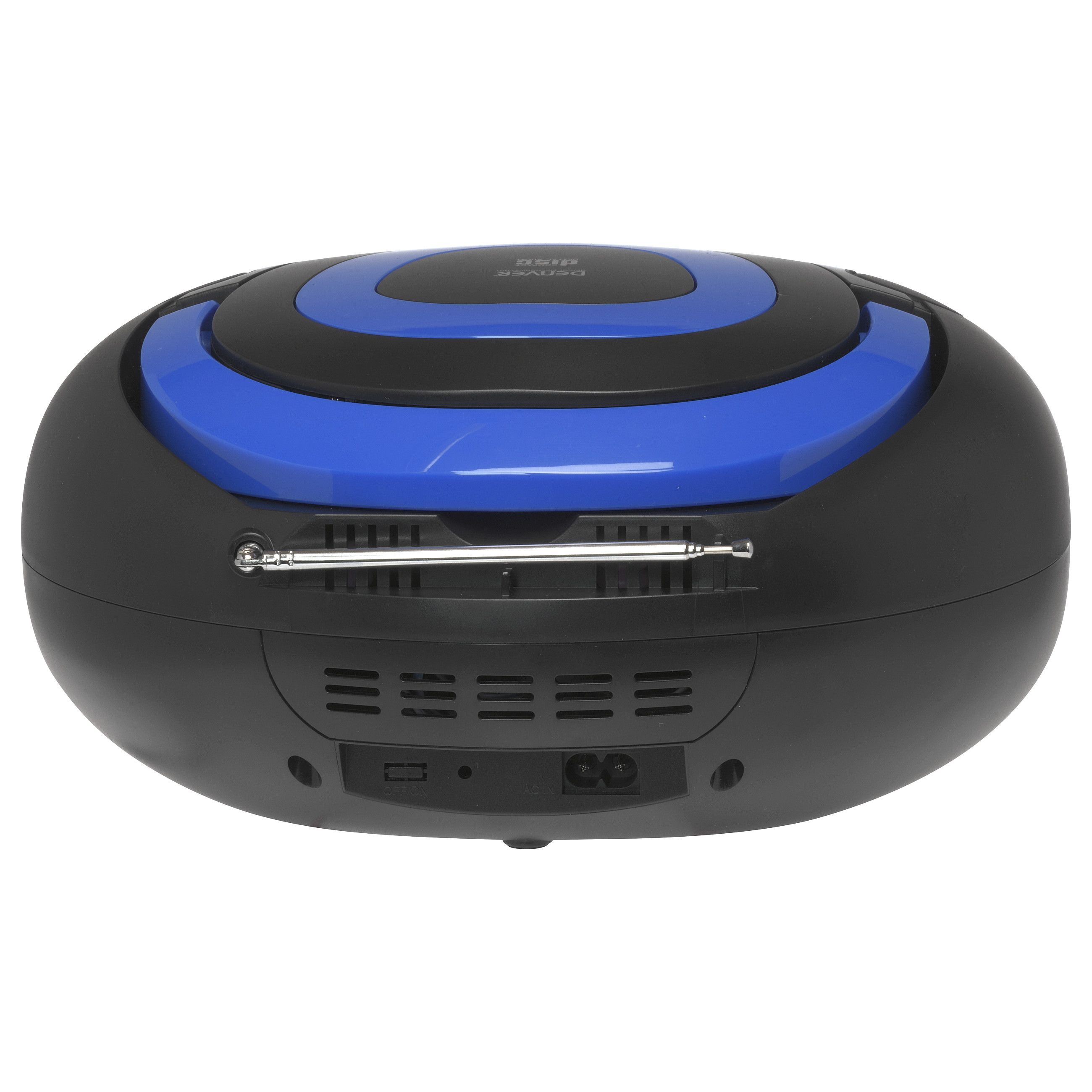 Prijenosni CD radio DENVER TCL-212BT (Bluetooth, FM radio, CD player, AUX) Plavi-5