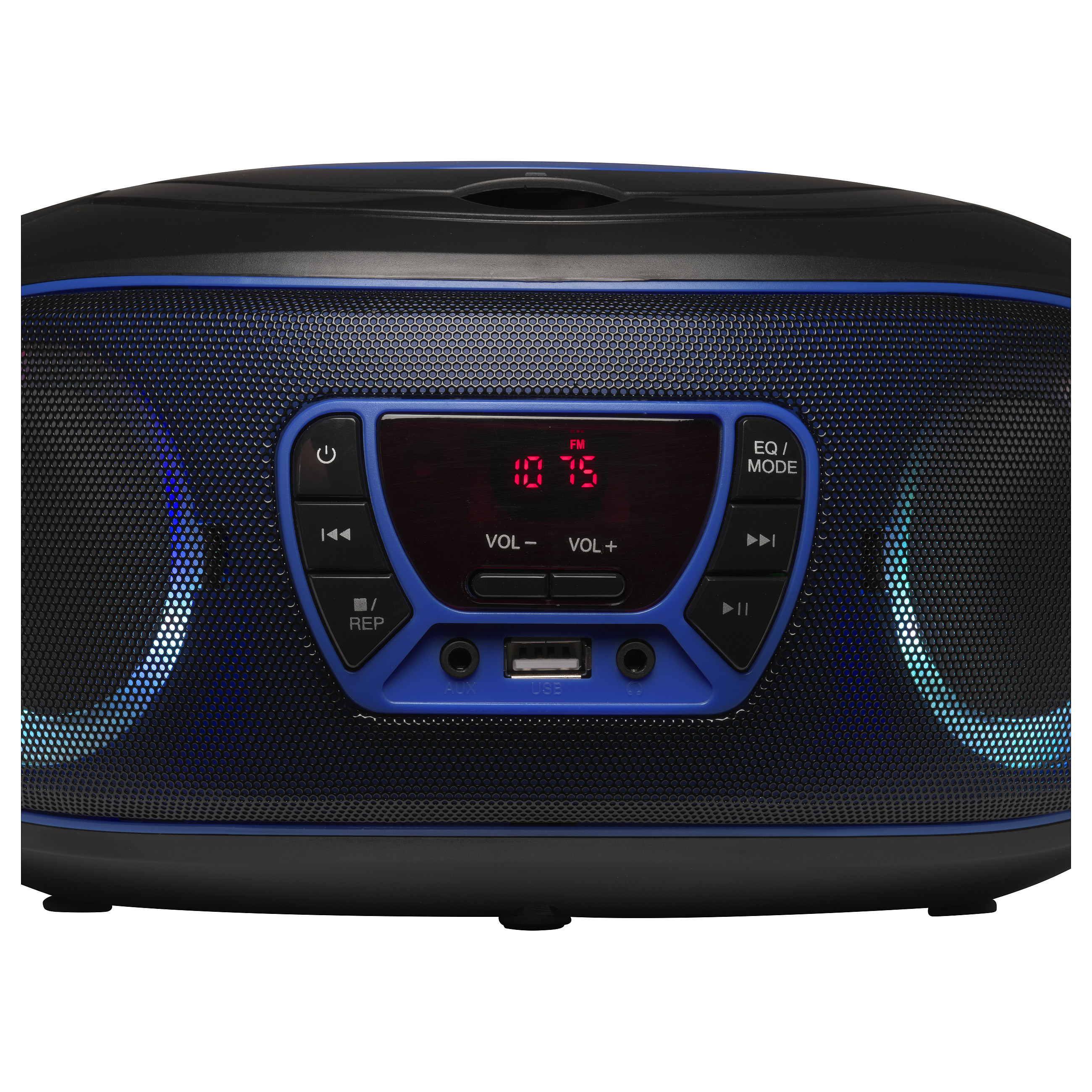Prijenosni CD radio DENVER TCL-212BT (Bluetooth, FM radio, CD player, AUX) Plavi-6